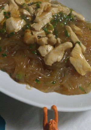 胸肉のピリ辛チャプチェ☆-レシピのメイン写真