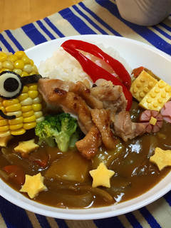 キャラカレー☆ミニオン-レシピのメイン写真