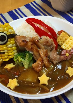 キャラカレー☆ミニオン-レシピのメイン写真