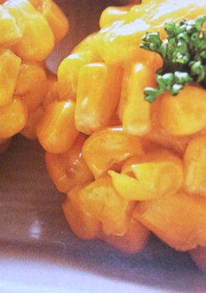肉団子のコーン蒸し(#^.^#)-レシピのメイン写真