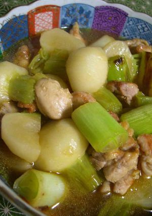 ちょい辛*かぶと鶏の煮物*-レシピのメイン写真