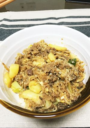 飯がすすむ！我が家の牛丼-レシピのメイン写真
