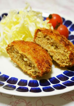 高野豆腐でジューシーメンチカツ-レシピのメイン写真