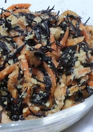 ひじきの煮物に粉豆腐-レシピのメイン写真