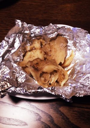 簡単 おつまみ 舞茸のホイル焼き-レシピのメイン写真