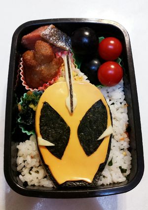 仮面ライダーゴースト キャラ弁 簡単-レシピのメイン写真