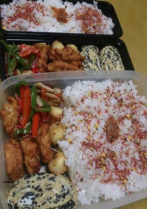 高校球児男子弁当！！40-レシピのメイン写真
