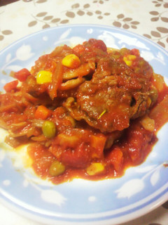 ラム肉のトマト煮-レシピのメイン写真