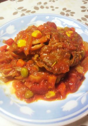 ラム肉のトマト煮-レシピのメイン写真