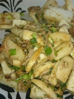 エリンギと長芋のバター醤油炒め-レシピのメイン写真