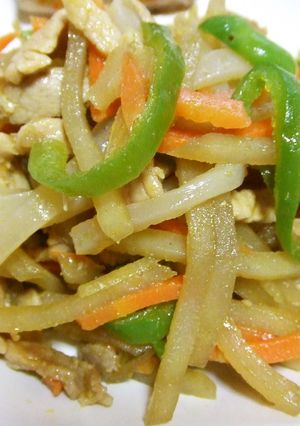 じゃが●カレーきんぴら♪-レシピのメイン写真