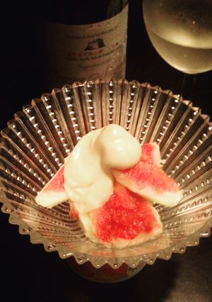無花果の味噌サワークリームがけ-レシピのメイン写真