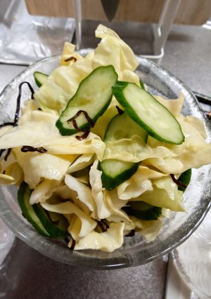 キャベツときゅうりの塩昆布-レシピのメイン写真