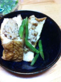 厚揚げの肉詰め-レシピのメイン写真
