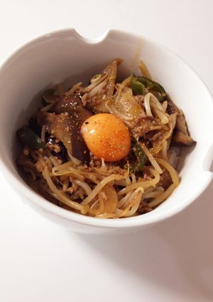 激旨簡単✨ナスとピーマンの肉味噌丼✨-レシピのメイン写真