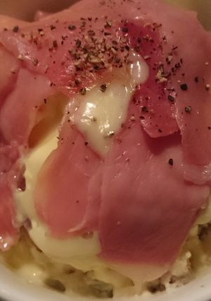 生ハムとジャガイモのグラタン風-レシピのメイン写真
