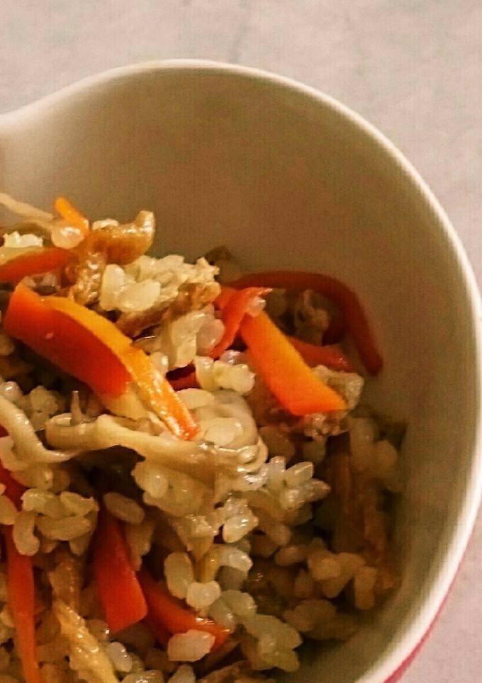 簡単！美味しい！まいたけの混ぜご飯-レシピのメイン写真
