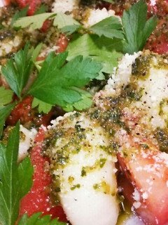 豆腐で白玉粉でカプレーゼ?!-レシピのメイン写真