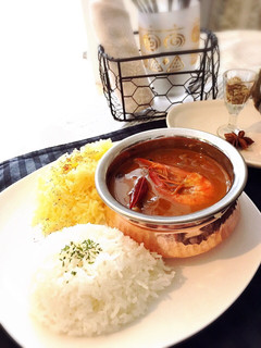 トマト缶で、海老とお豆のカレー-レシピのメイン写真