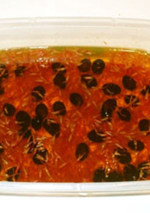 漢方の黒豆＋紅花ゼリー♪豊田市の漢方薬局-レシピのメイン写真