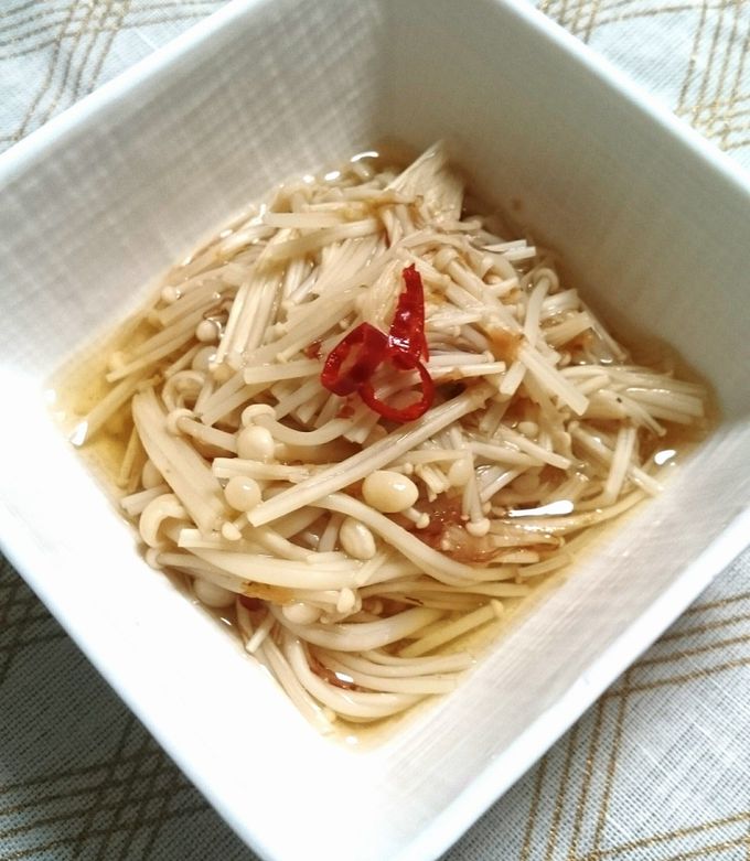 えのき茸のピリ辛煮浸し-レシピのメイン写真