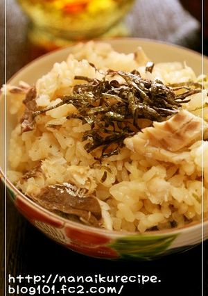 アジの炊き込みごはん-レシピのメイン写真