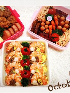 お稲荷弁当♡-レシピのメイン写真