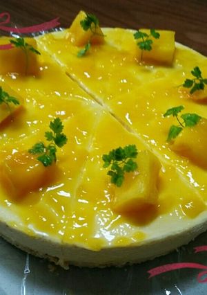 マンゴーレアチーズケーキ-レシピのメイン写真