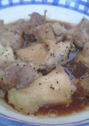 レンジでチンするだけ、鶏肉の酒蒸し。-レシピのメイン写真