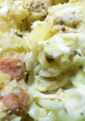 粒マスタードとソーセージのポテトサラダ-レシピのメイン写真