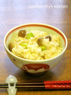 しめじと枝豆の炊き込みごはん✿-レシピのメイン写真