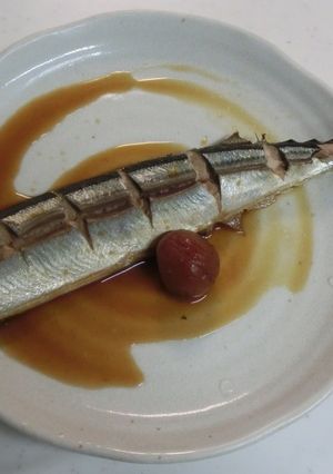 簡単 サンマの梅干し煮-レシピのメイン写真