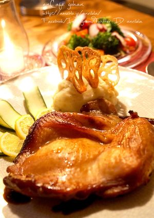 鳥もも肉de♡簡単本格ローストチキン*-レシピのメイン写真