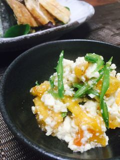 柿の白和え-レシピのメイン写真