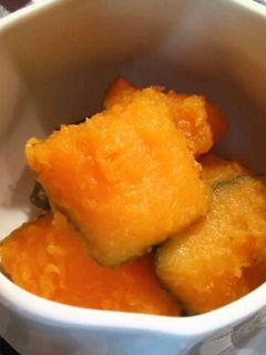 マーガリンで♪かぼちゃの簡単煮-レシピのメイン写真