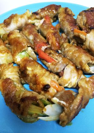 簡単！お弁当にも！焼肉のタレで豚まき-レシピのメイン写真