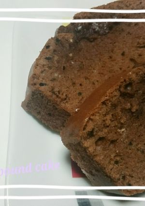 誰でもできる♡簡単チョコパウンドケーキ-レシピのメイン写真