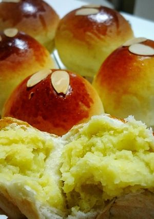 ほっこりさつまいも餡のあんパン-レシピのメイン写真