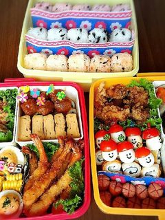 幼稚園 運動会のお弁当 2015-レシピのメイン写真