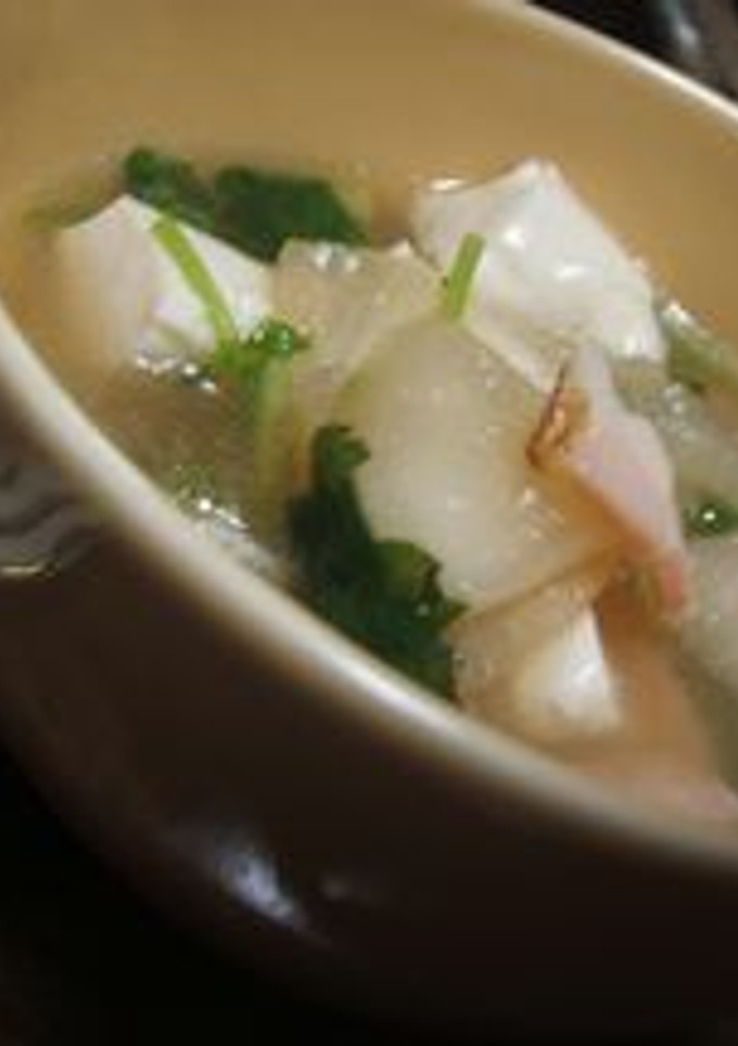 カブとベーコンの和風スープ-レシピのメイン写真
