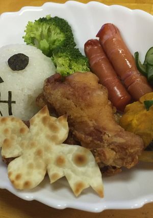 ハロウィンプレート-レシピのメイン写真