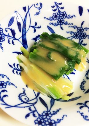 【副菜】簡単なわけぎの酢みそがけ-レシピのメイン写真