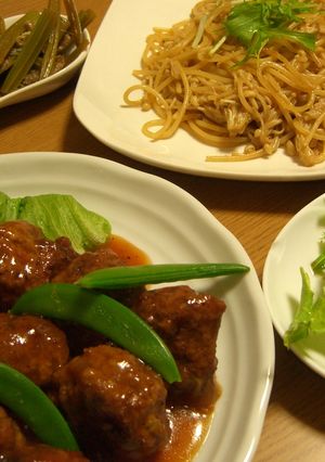 絶品です♪フワフワで美味しい肉団子！-レシピのメイン写真
