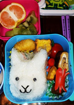 アルパカキャラ弁☆-レシピのメイン写真
