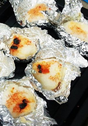 BBQメニュー 【チーズおにぎり】-レシピのメイン写真