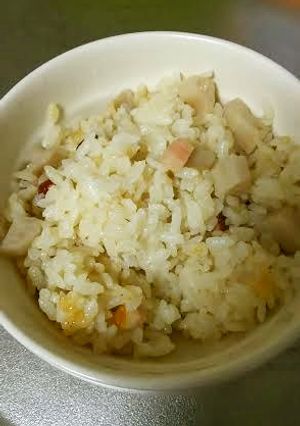 れんこんご飯-レシピのメイン写真