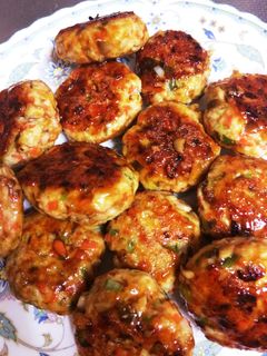 鶏つくね 高野豆腐入り-レシピのメイン写真