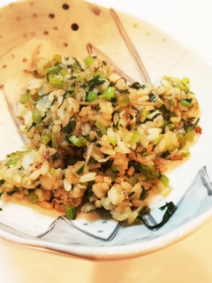 卵アレルギーにもオススメ!大根葉の炒飯-レシピのメイン写真