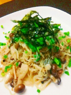 糸こんにゃくで和風パスタ-レシピのメイン写真