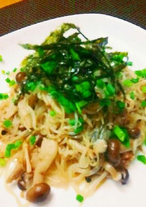 糸こんにゃくで和風パスタ-レシピのメイン写真